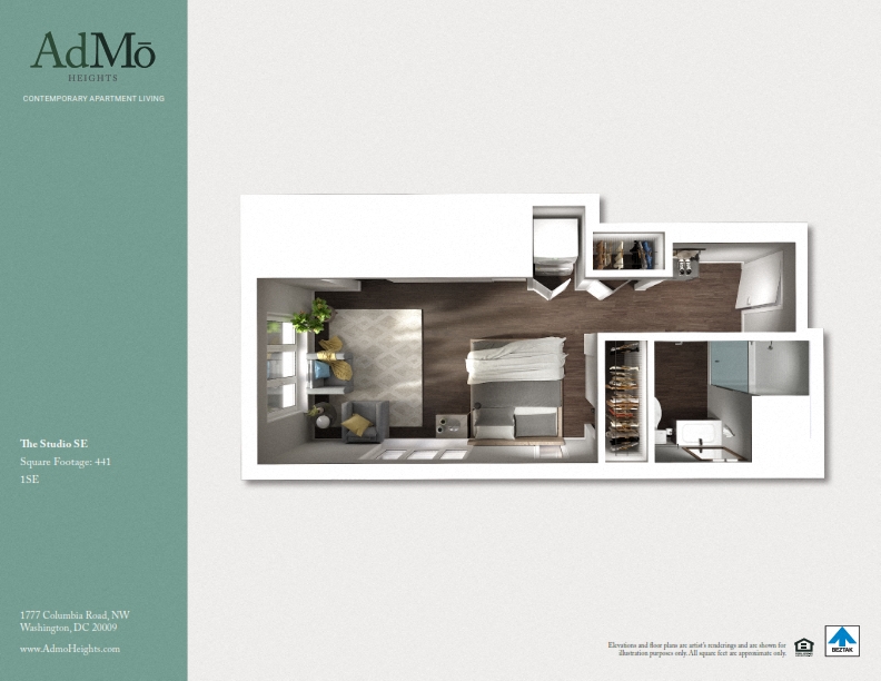 1777 Columbia Road NW Studio-1 Bed Apartment for Rent - Photo Gallery 30